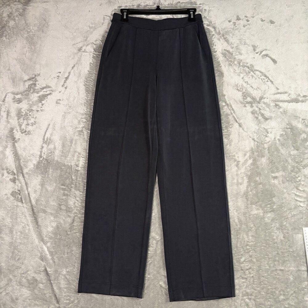 Lululemon Women’s Charcoal Gray / Black Softstreme Pintuck Mid-Rise Pant Small